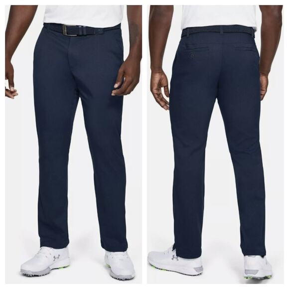 Under Armour Men's The Showdown Golf Pant Navy Size 30 - Picture 1 of 9